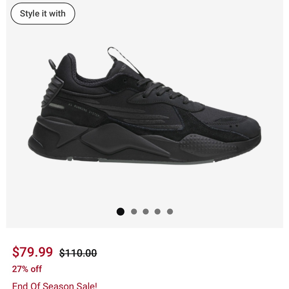 PUMA RS-X Men’s sneakers size 11